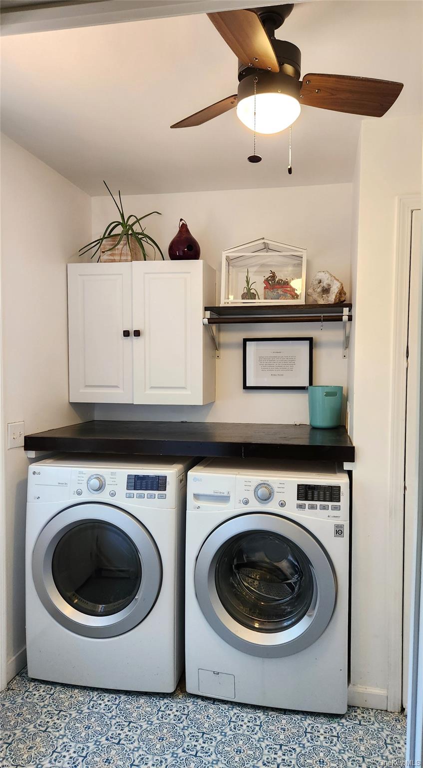 142 Old Tacy Road Bethel, NY 12783 - Photo 22 of 38 a utility room with dryer and washer