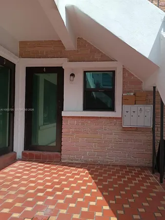 a view of entrance gate of the building