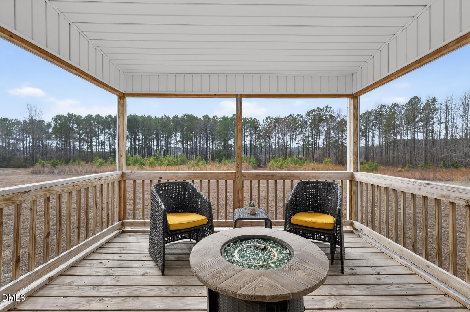 540 Pine Ridge Road Zebulon, NC 27597 - Photo 85 of 96 a view of a chairs and table in the balcony