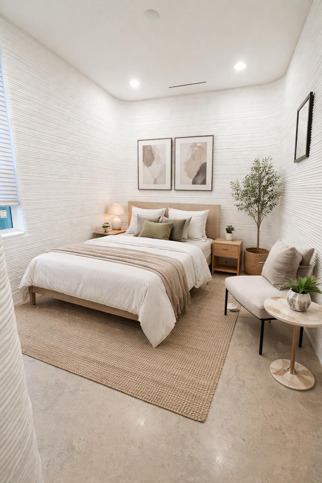 332 Blue Blaze Trail Georgetown, TX 78628 - Photo 8 of 16 Bedroom featuring concrete flooring