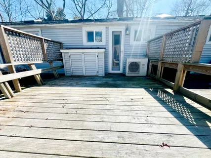 a view of outdoor space with seating space