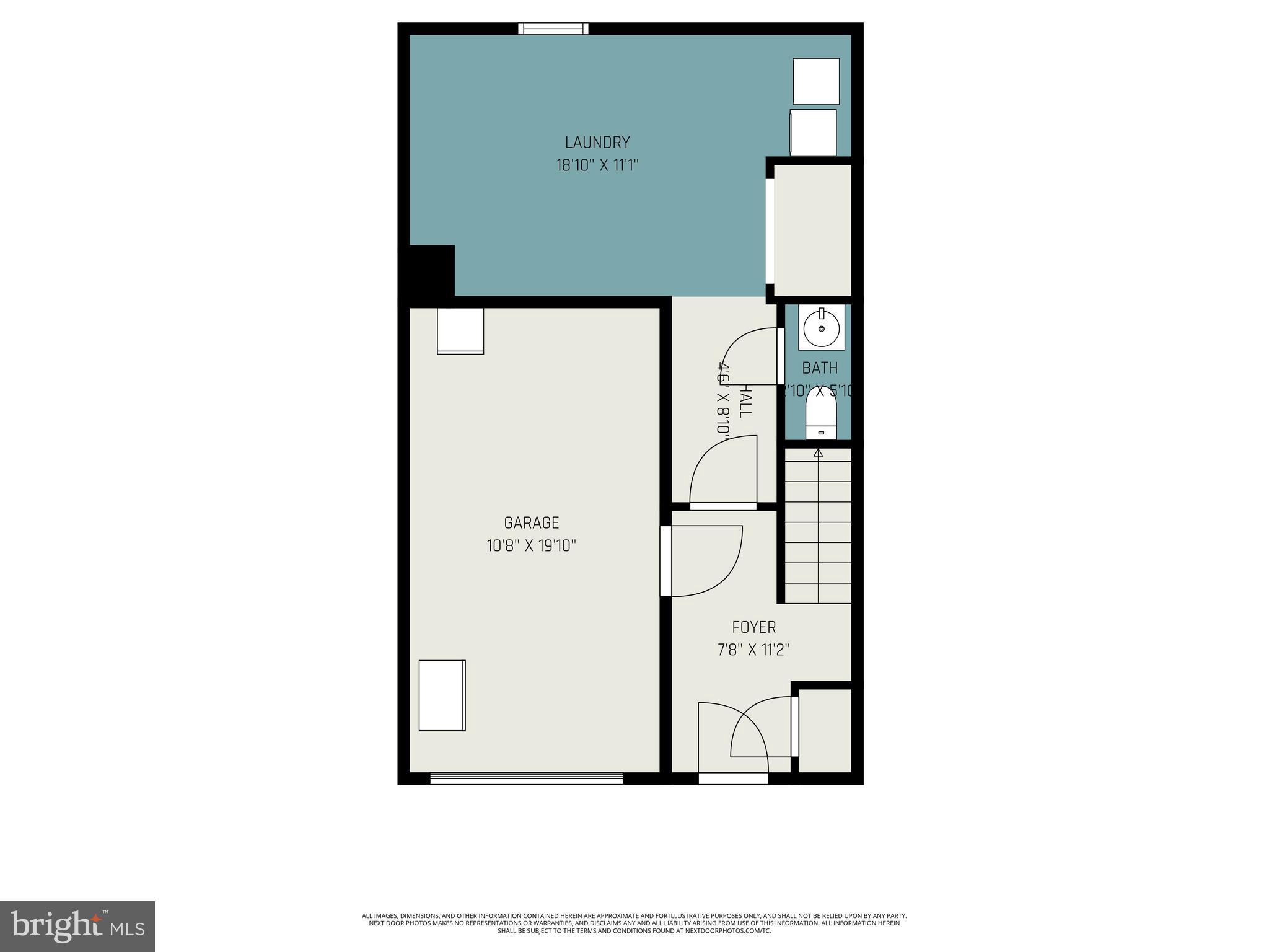 46 Morton Ridge Warrenton, VA 20186 - Photo 38 of 40 a picture of a bench in front of a door