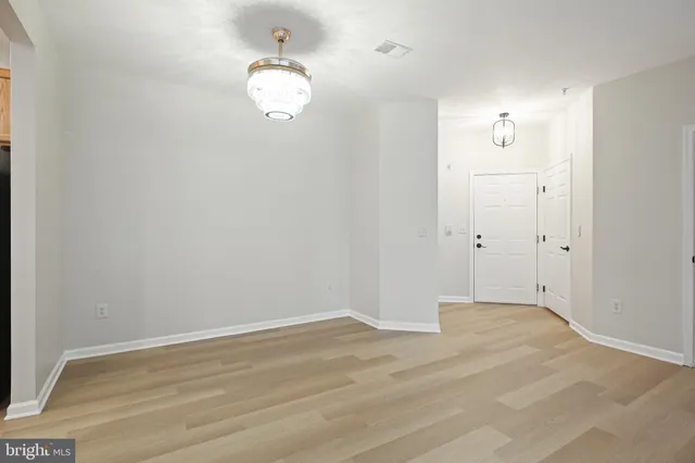 wooden floor in an empty room