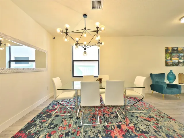 a living room with a couch and a table