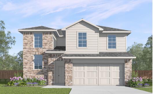 7450 9th Street Lubbock, TX 79416 - Photo 2 of 23 a front view of a house with a yard