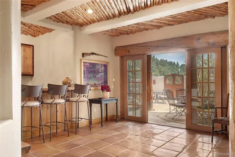 a view of balcony and patio