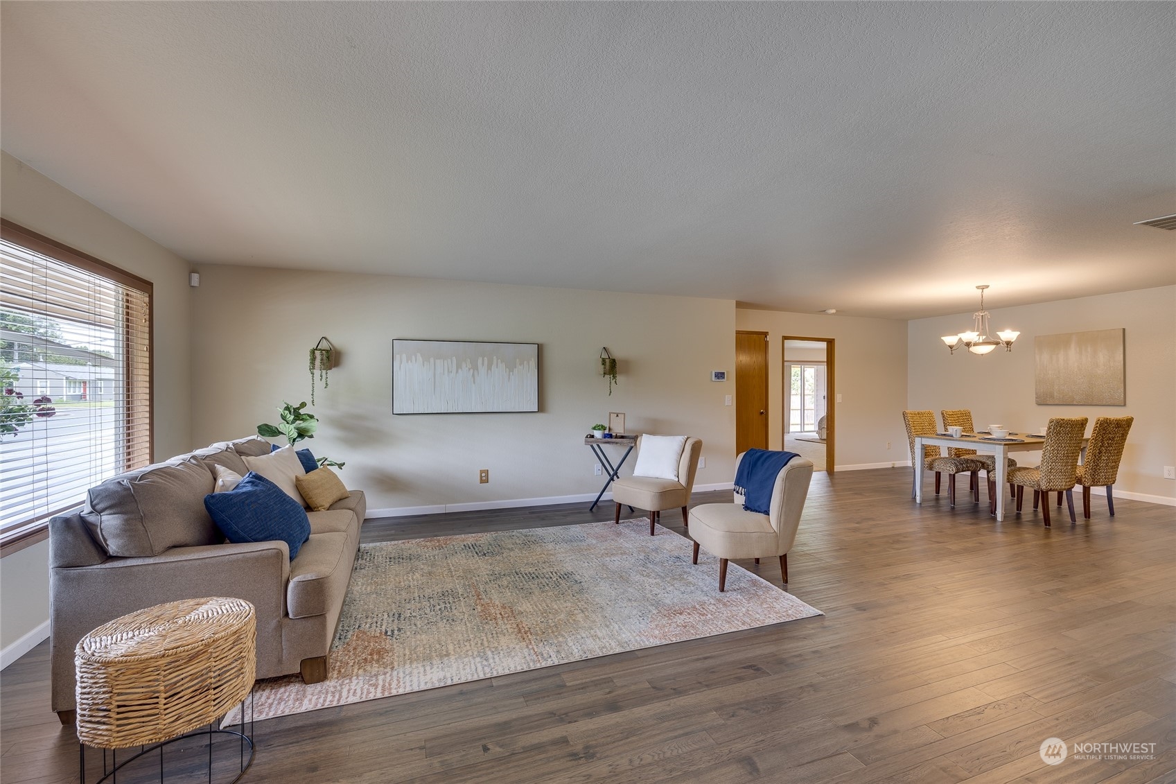801 Main Street Sultan, WA 98294 - Photo 4 of 40 a living room with furniture and wooden floor