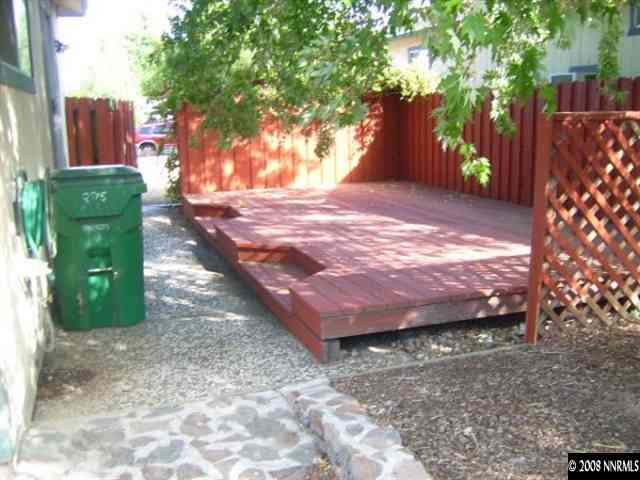2815 Harding Way Reno, NV 89503 - Photo 8 of 9 a view of a backyard with wooden fence