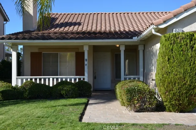 a view of a house with a porch