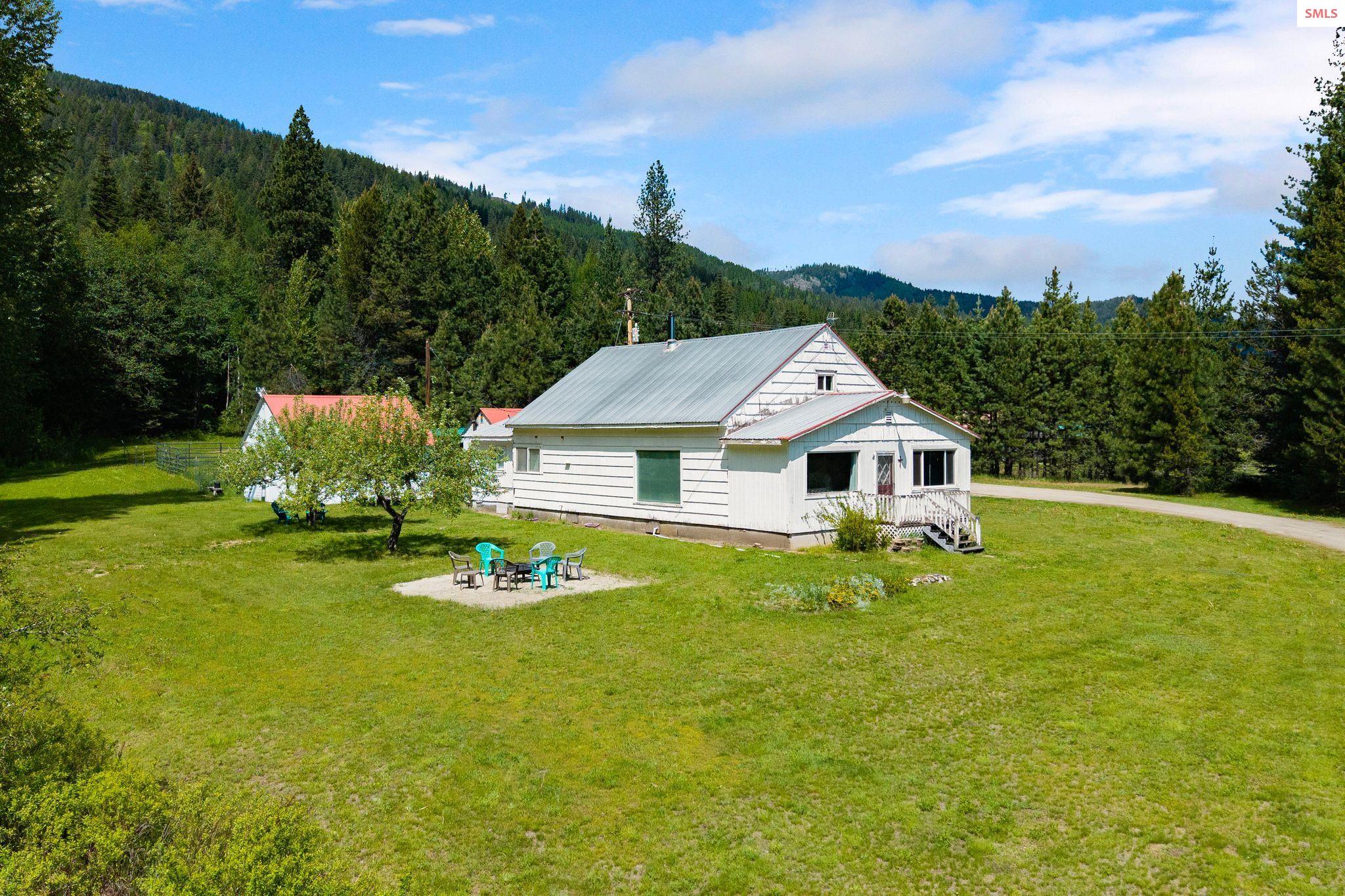 Charming home on large acreage.