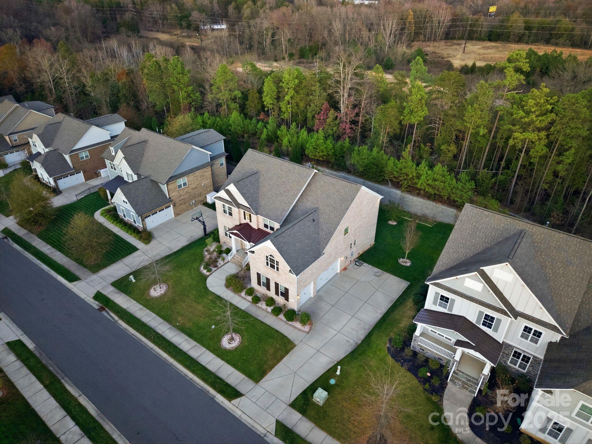 374 Hampton Trail Drive Fort Mill, SC 29708 - Photo 46 of 48 an aerial view of a house with garden space and street view