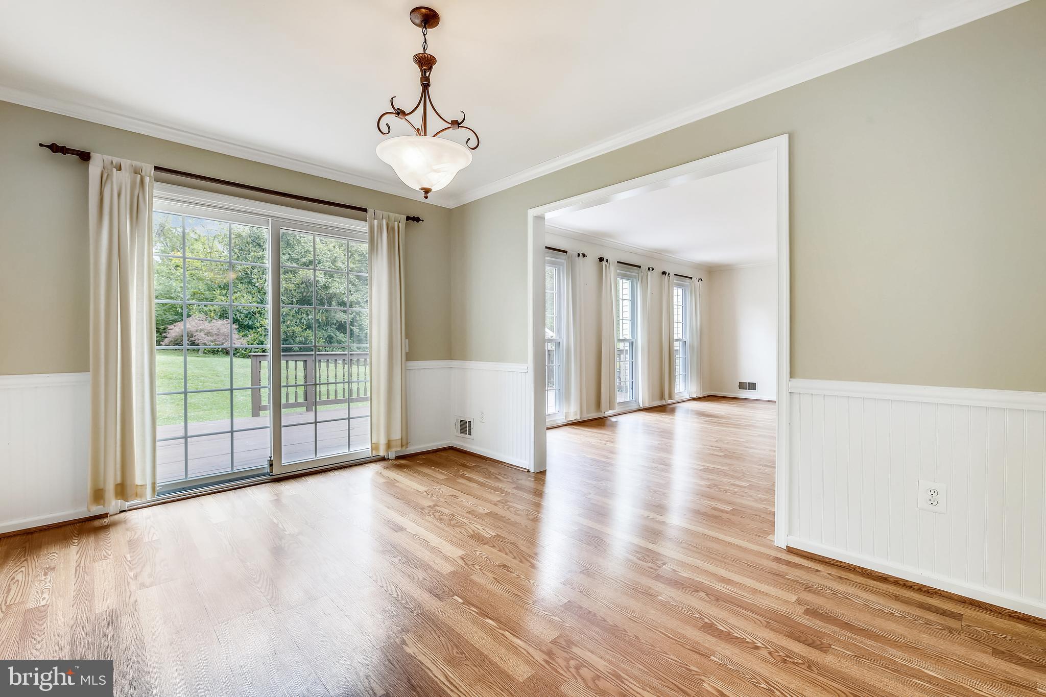 2417 Nees Lane Silver Spring, MD 20905 - Photo 10 of 65 Dining room open to deck and yard