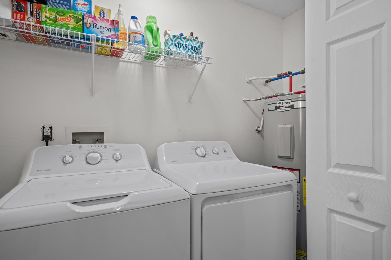 500 Augusta Circle St. Augustine, FL 32086 - Photo 23 of 39 a utility room with dryer and washer