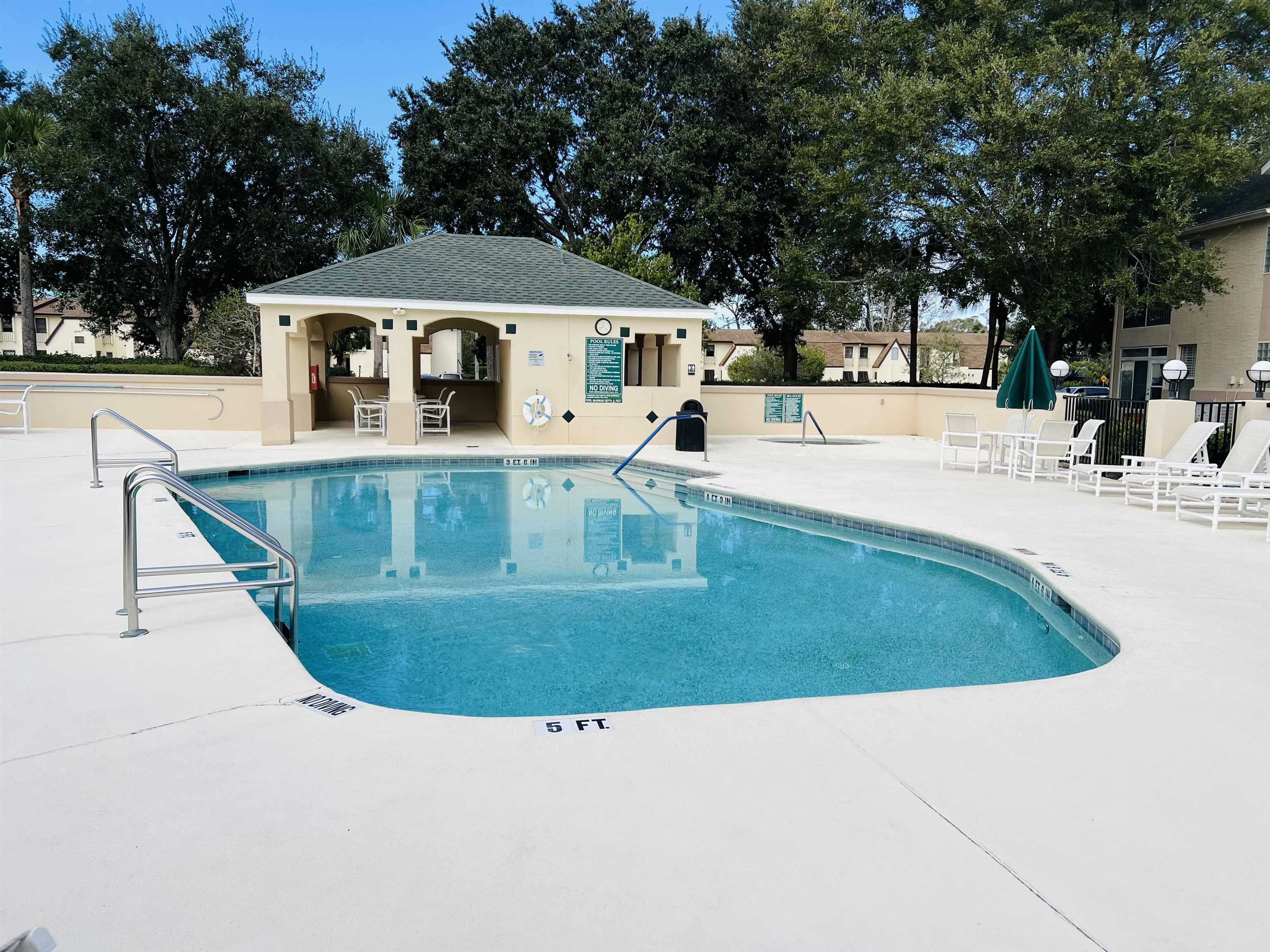 500 Augusta Circle St. Augustine, FL 32086 - Photo 31 of 39 a view of a house with swimming pool
