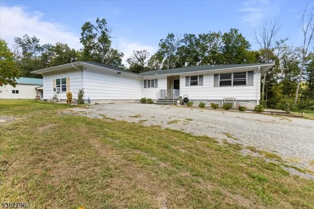 a house view with a outdoor space