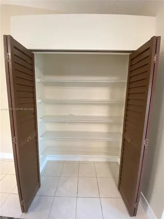 a view of a small space