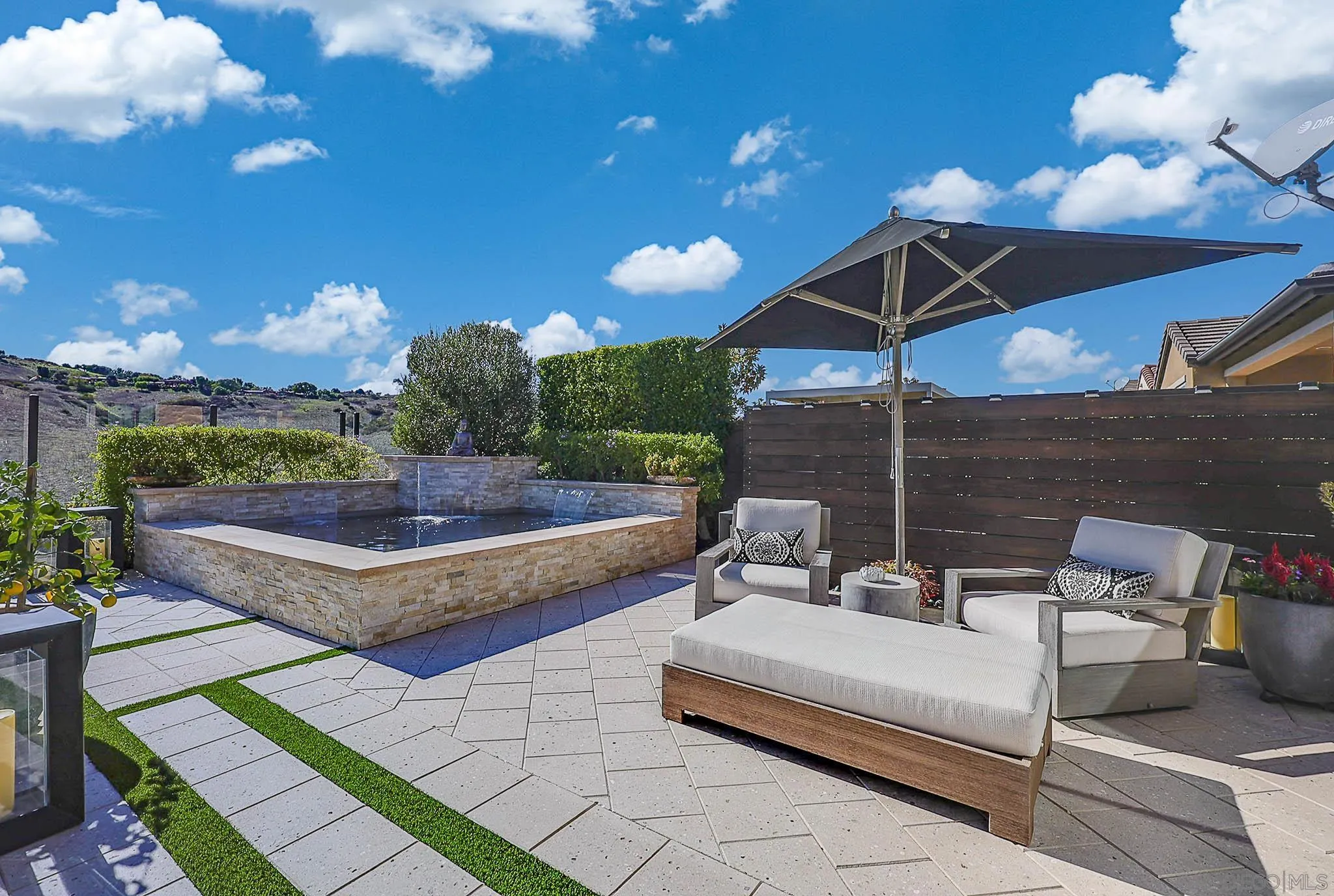 8112 Auberge Circle San Diego, CA 92127 - Photo 26 of 45 a view of a terrace with sitting area