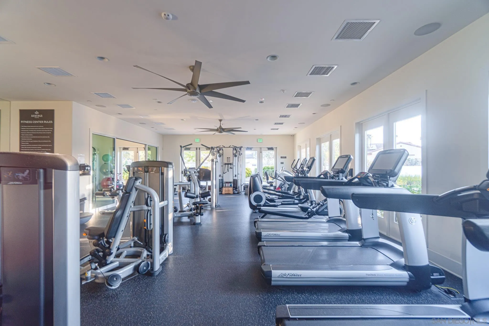 8112 Auberge Circle San Diego, CA 92127 - Photo 38 of 45 a view of a room with gym equipment