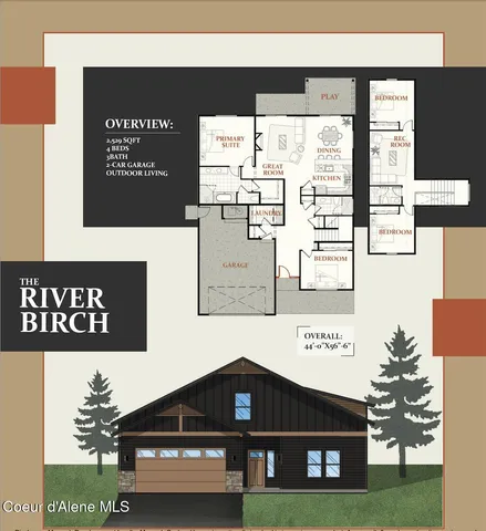 $930,700 | Lot 2 Tamarindo Lane, Hayden, ID 83835