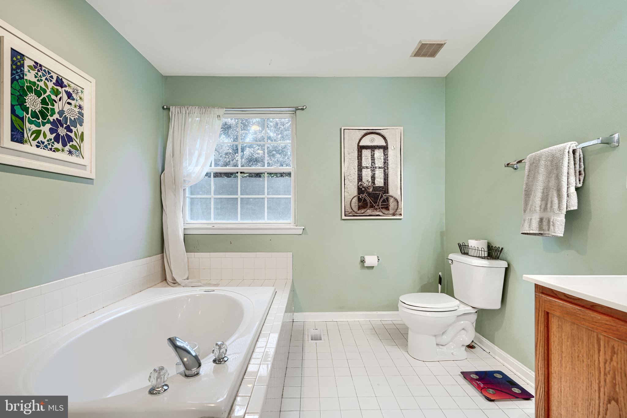 24 Ches Haven Road Earleville, MD 21919 - Photo 37 of 73 a bathroom with a toilet and a bathtub