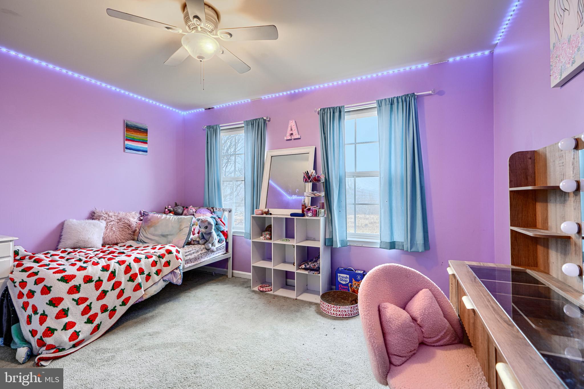 24 Ches Haven Road Earleville, MD 21919 - Photo 42 of 73 a bedroom with a bed and a chandelier