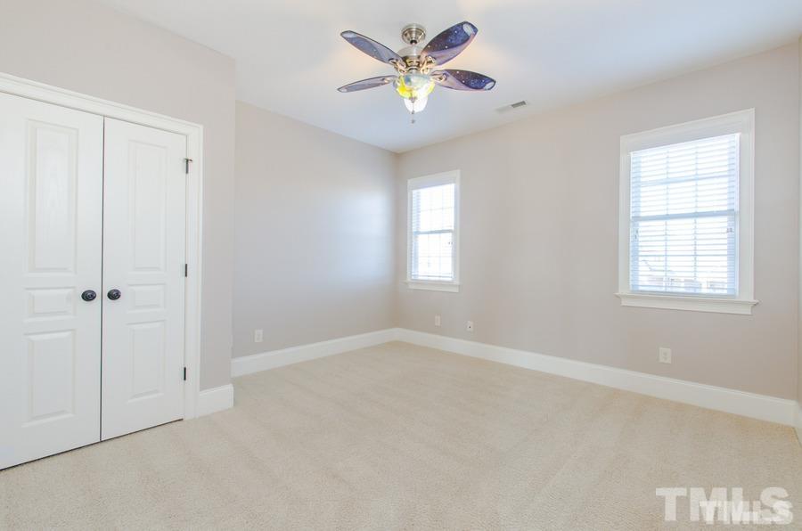 305 Woodlief Farm Road Rolesville, NC 27571 - Photo 22 of 25 Another one of the bedrooms, All bedrooms are a generous size.