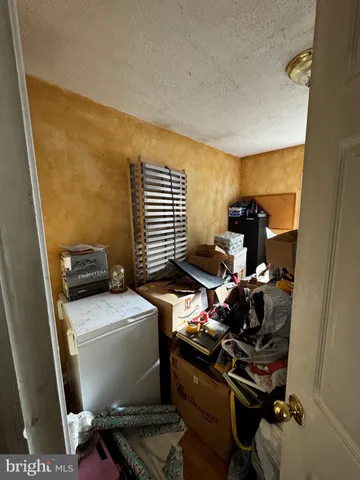 a room with gym equipment