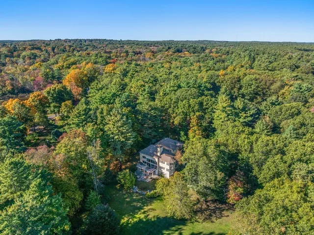a view of an outdoor space and a lake view
