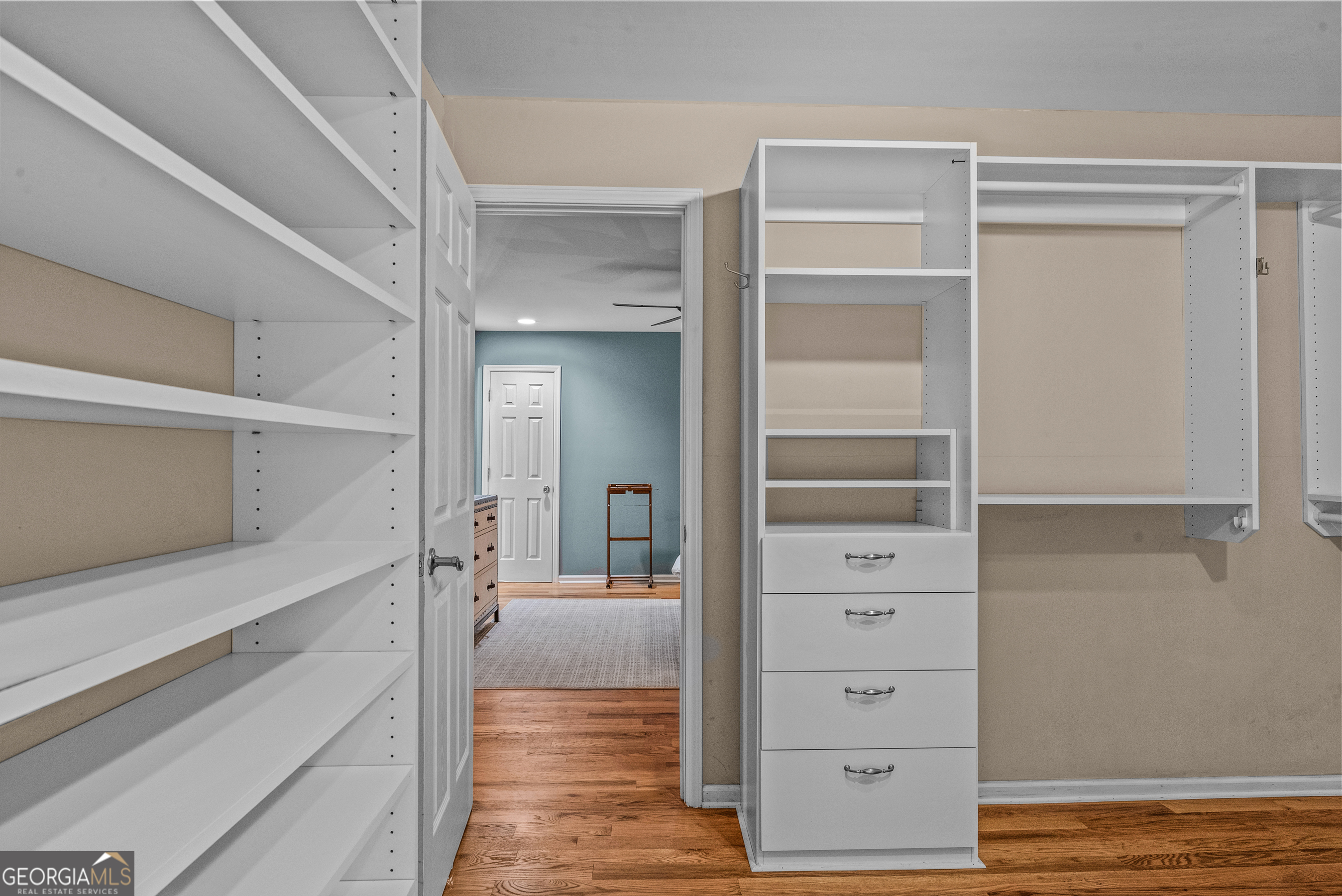 161 Pinecrest Terrace Athens, GA 30606 - Photo 29 of 59 a view of walk in closet with empty racks