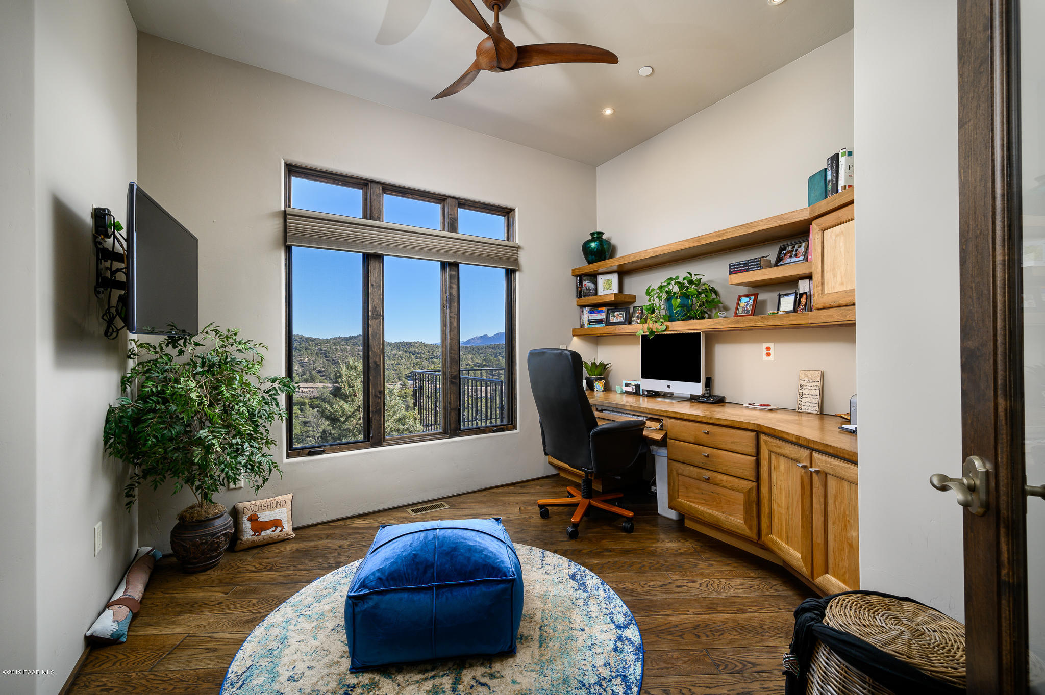 6785 West Almosta Ranch Road Prescott, AZ 86305 - Photo 42 of 81 a workspace with furniture and window