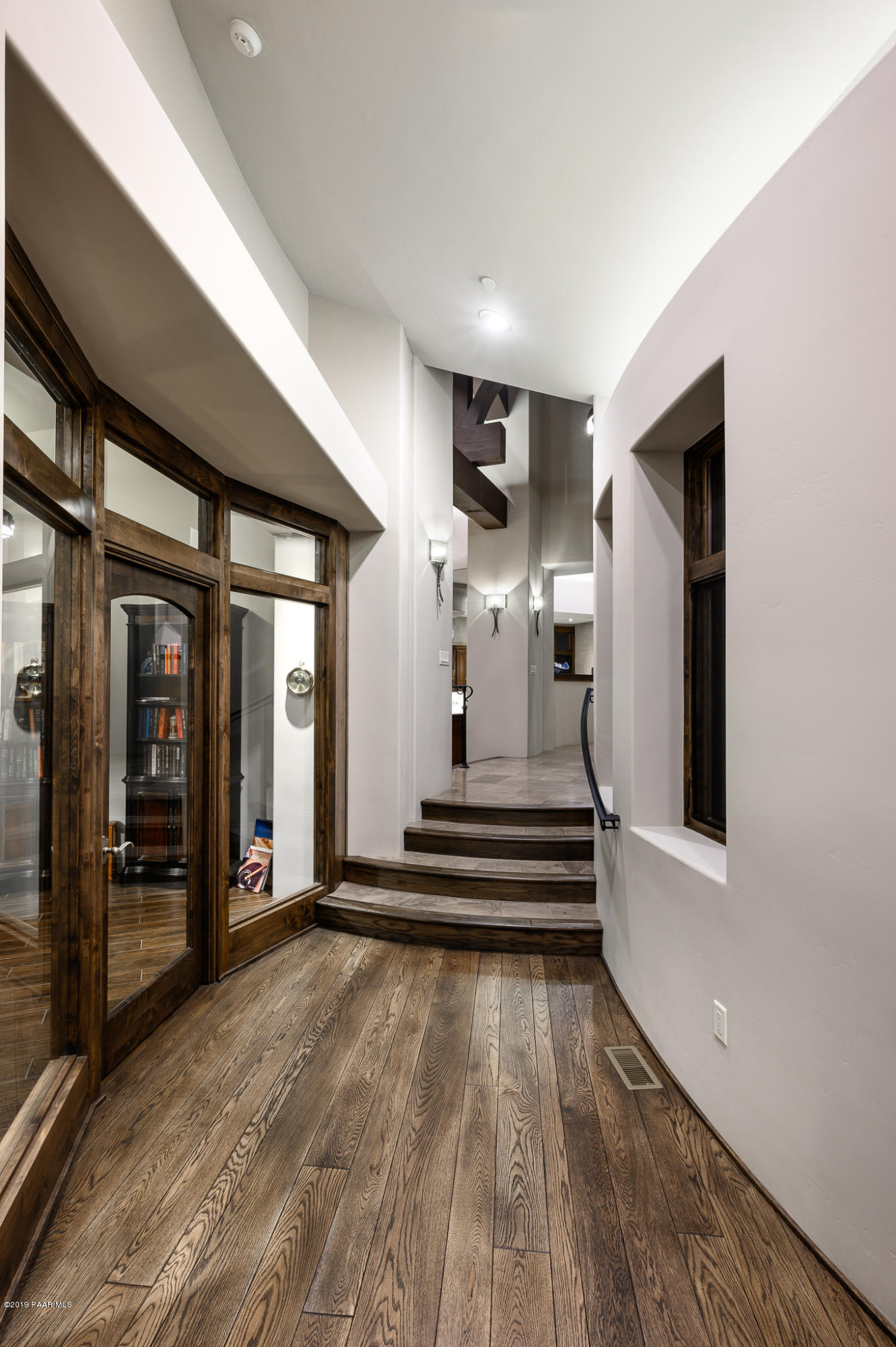 6785 West Almosta Ranch Road Prescott, AZ 86305 - Photo 57 of 81 a view of entryway and hall with wooden floor
