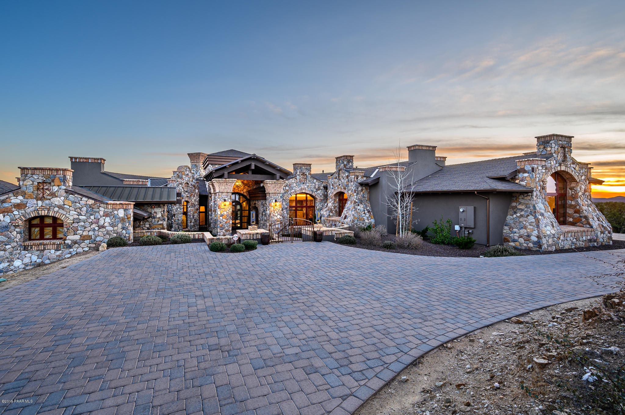 6785 West Almosta Ranch Road Prescott, AZ 86305 - Photo 7 of 81 07- Front Sunset