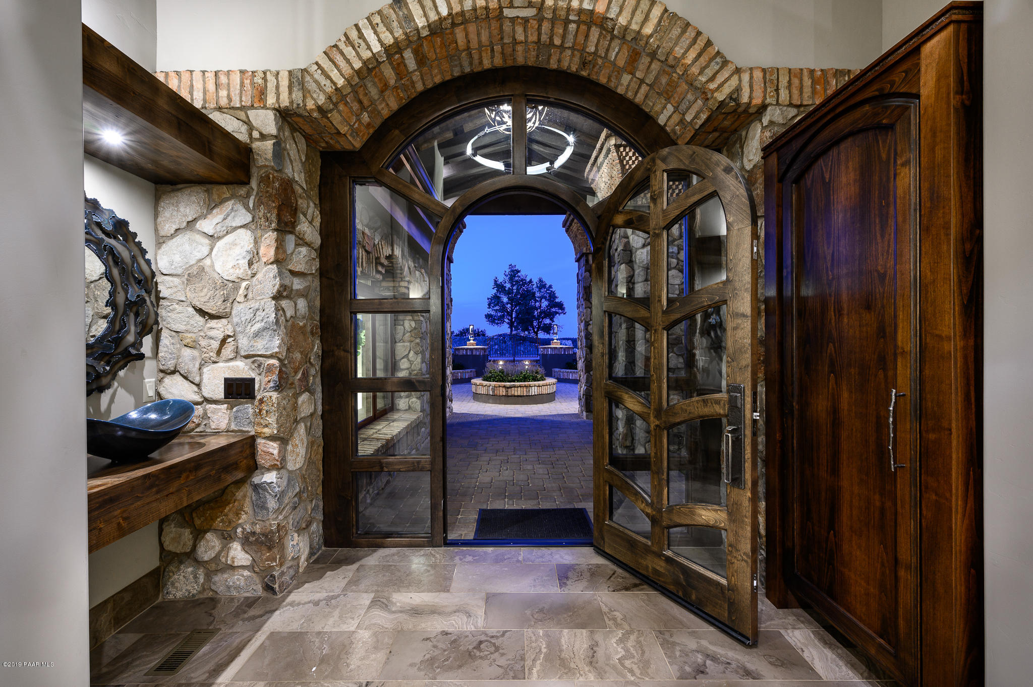 6785 West Almosta Ranch Road Prescott, AZ 86305 - Photo 10 of 81 a view of entryway with a front door and wooden floor