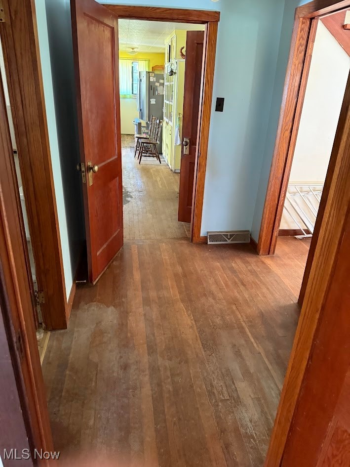 1985 Browns Run Road Littleton, WV 26581 - Photo 7 of 31 Hall featuring hardwood / wood-style flooring