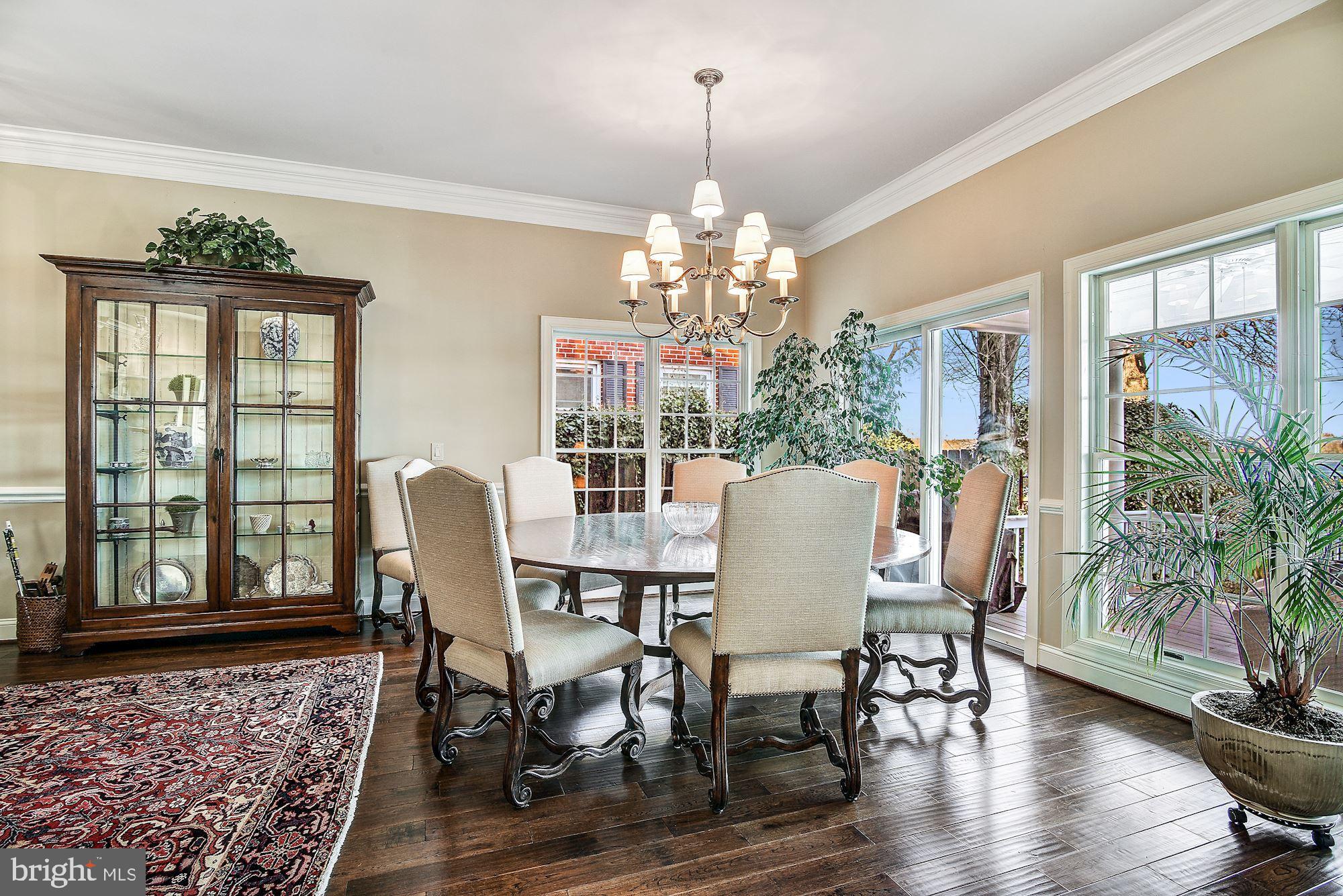 396 Magothy Road Severna Park, MD 21146 - Photo 22 of 59 Dining Area with View and Access to Covered Deck