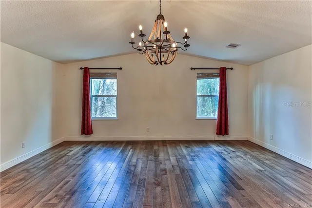 a view of livingroom with window