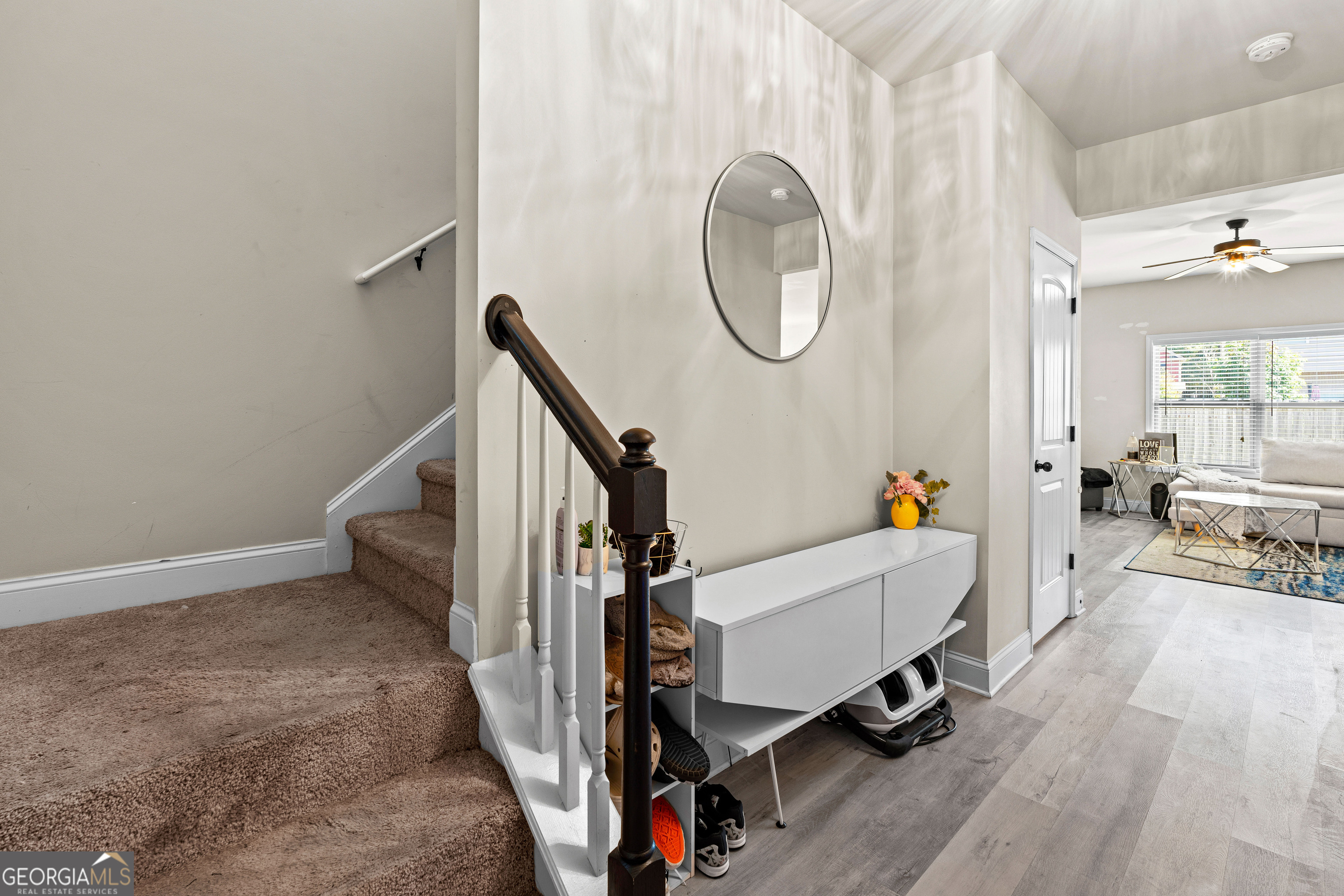 112 Truman Court Jackson, GA 30233 - Photo 19 of 41 a view of livingroom with furniture and wooden floor