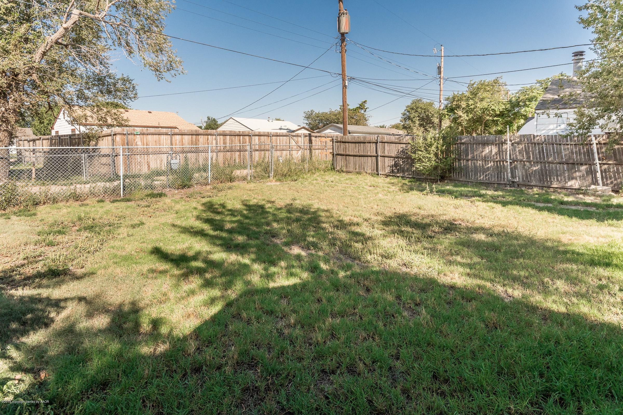4112 South Lipscomb Street Amarillo, TX 79110 - Photo 15 of 18 015_Back Yard
