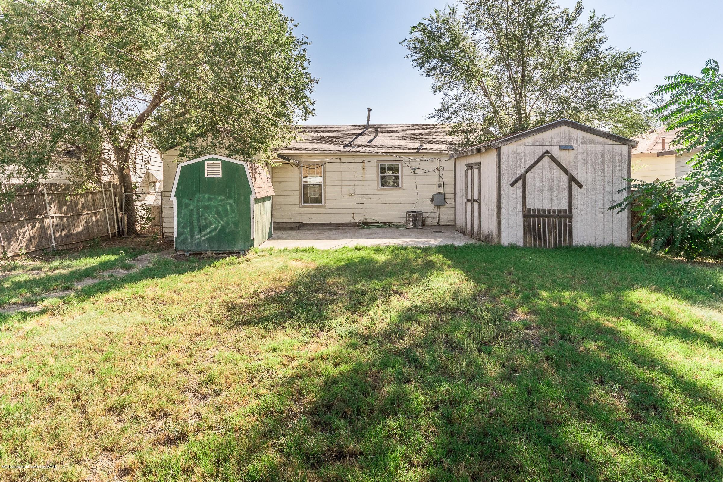 4112 South Lipscomb Street Amarillo, TX 79110 - Photo 17 of 18 016_Back Yard-2