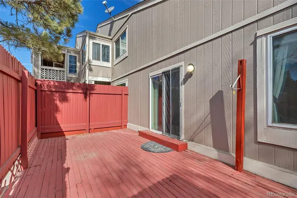 a view of a house with wooden floor