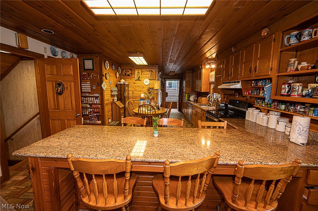 2954 Pinney Topper Road Jefferson, OH 44047 - Photo 7 of 35 LARGE KITCHEN WITH GRANITE COUNTER TOPS