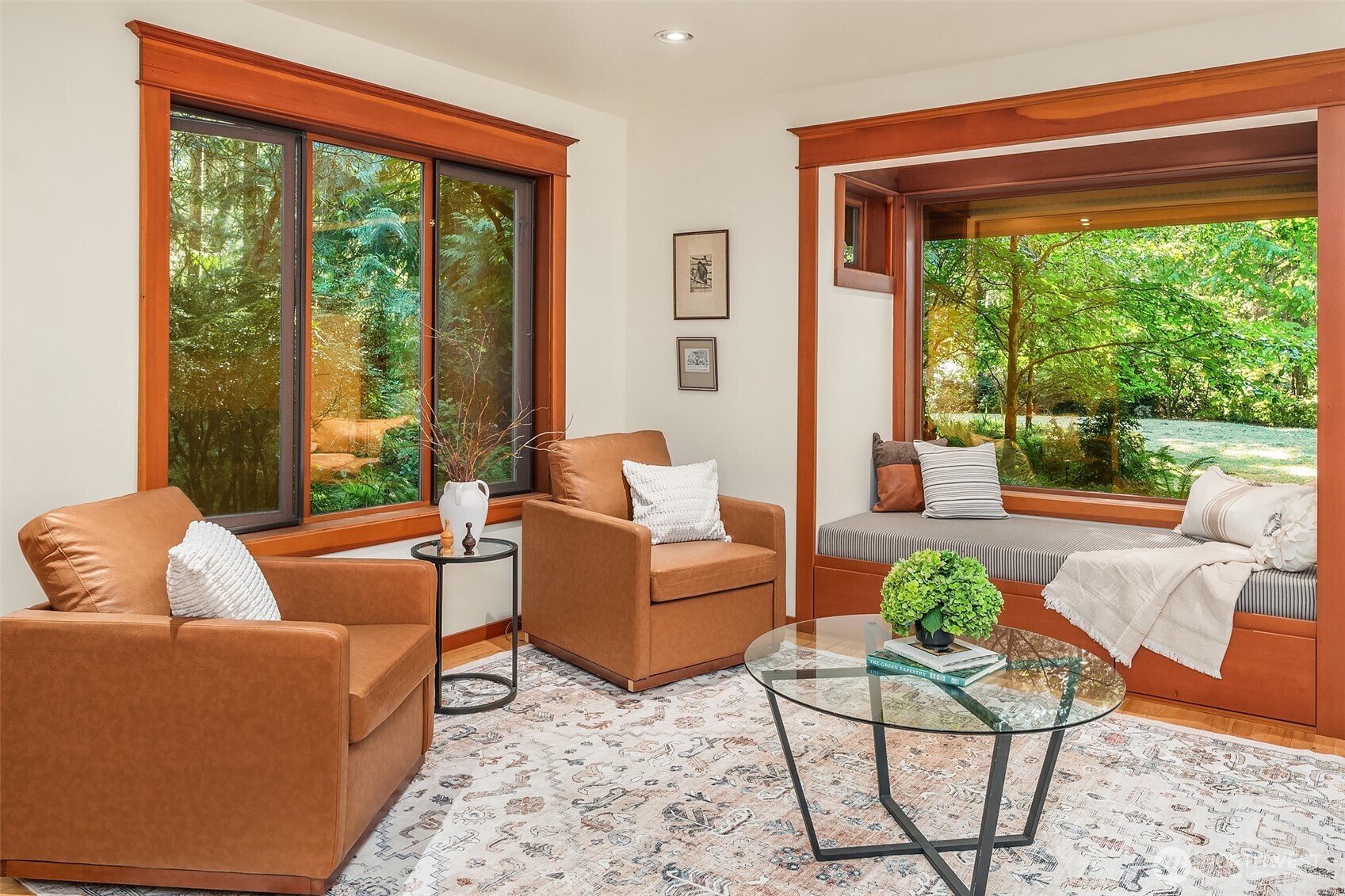 17804 Thorsen Road Southwest Vashon, WA 98070 - Photo 12 of 39 a living room with furniture and a large window