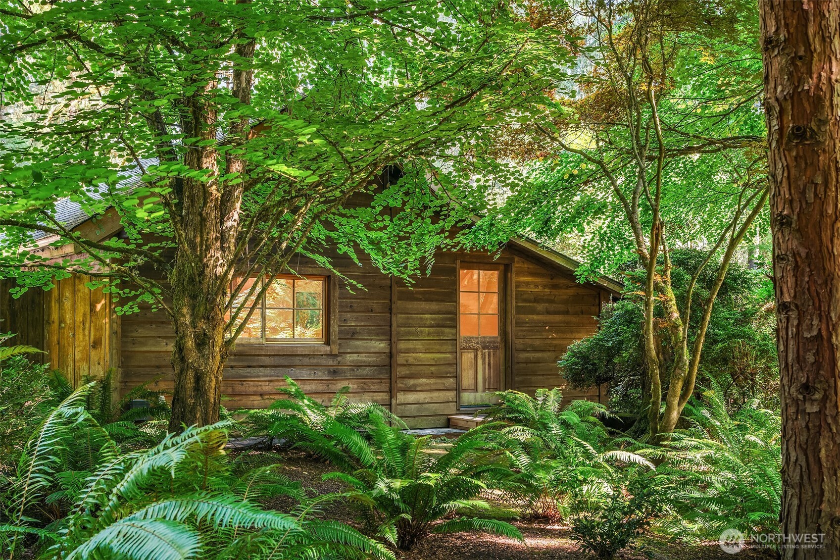 17804 Thorsen Road Southwest Vashon, WA 98070 - Photo 31 of 39 a view of a backyard
