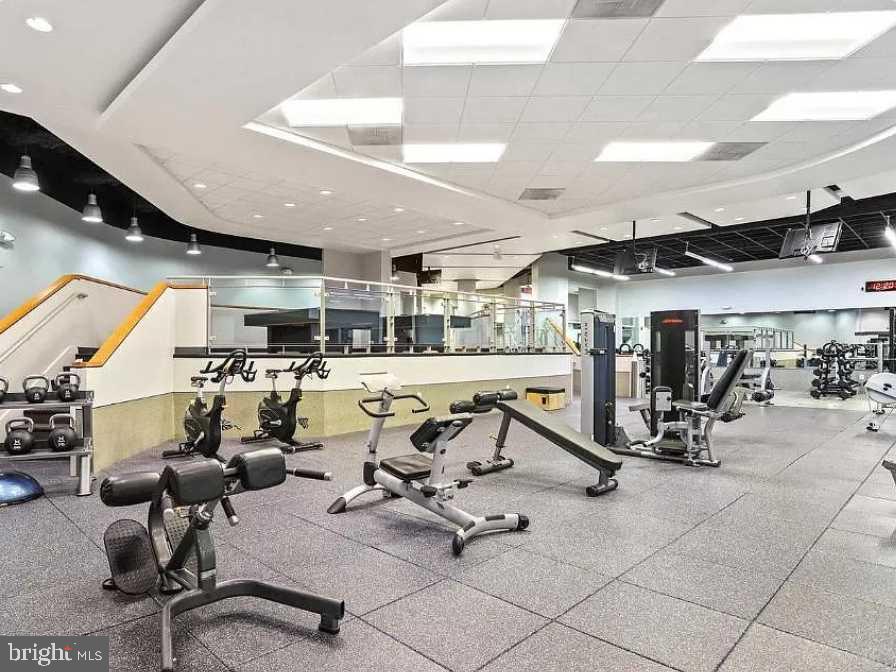 1011 Arlington Boulevard, Unit 1030 Arlington, VA 22209 - Photo 19 of 26 a view of a room with gym equipment