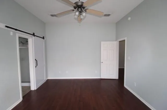 wooden floor in an empty room