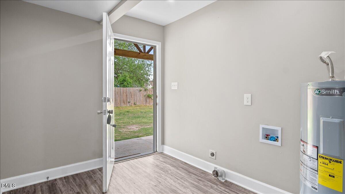 1284 Railroad Road Henderson, NC 27536 - Photo 25 of 35 a view of an entryway with wooden floor
