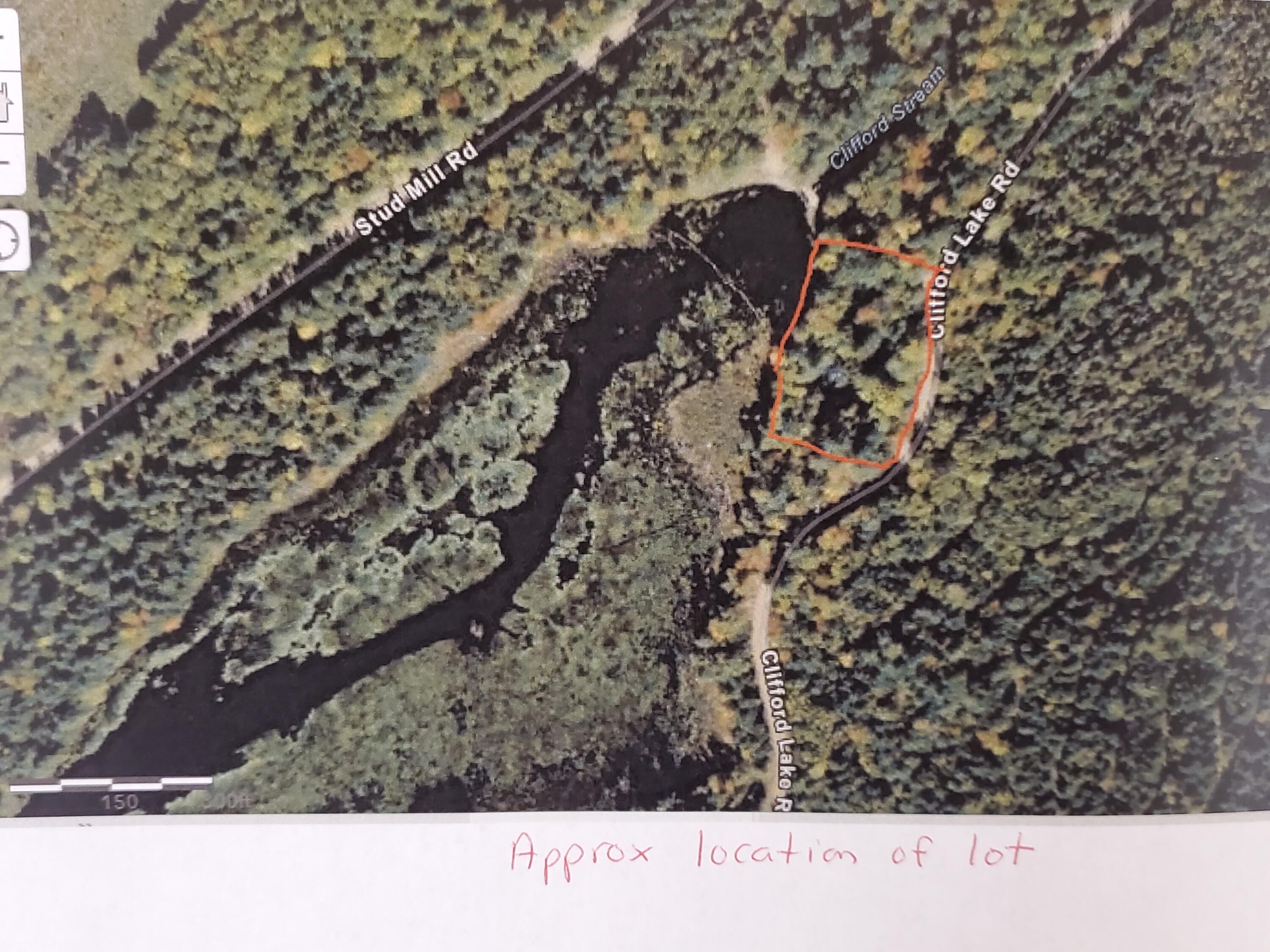 0 Clifford Lake Road Princeton, ME 04668 - Photo 28 of 32 lot roughly outlined in red