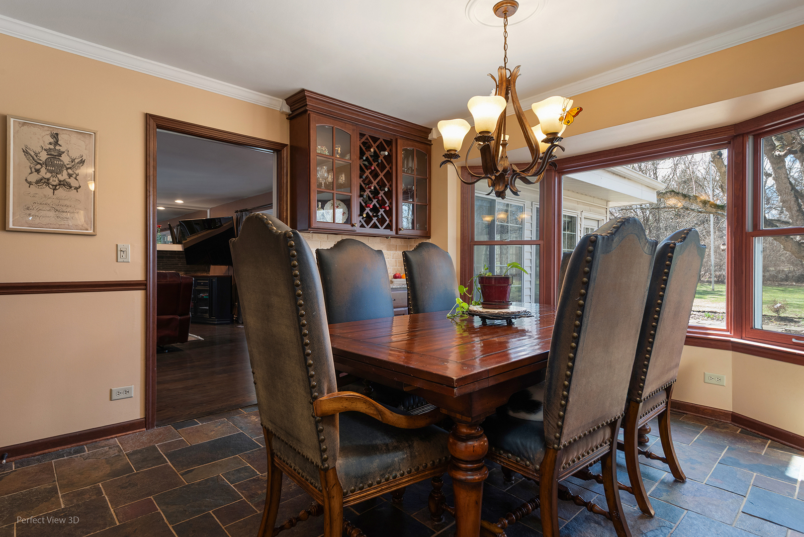 32-w050 Cedar Lane Wayne, IL 60184 - Photo 13 of 38 a view of a dining room with furniture window and wooden floor