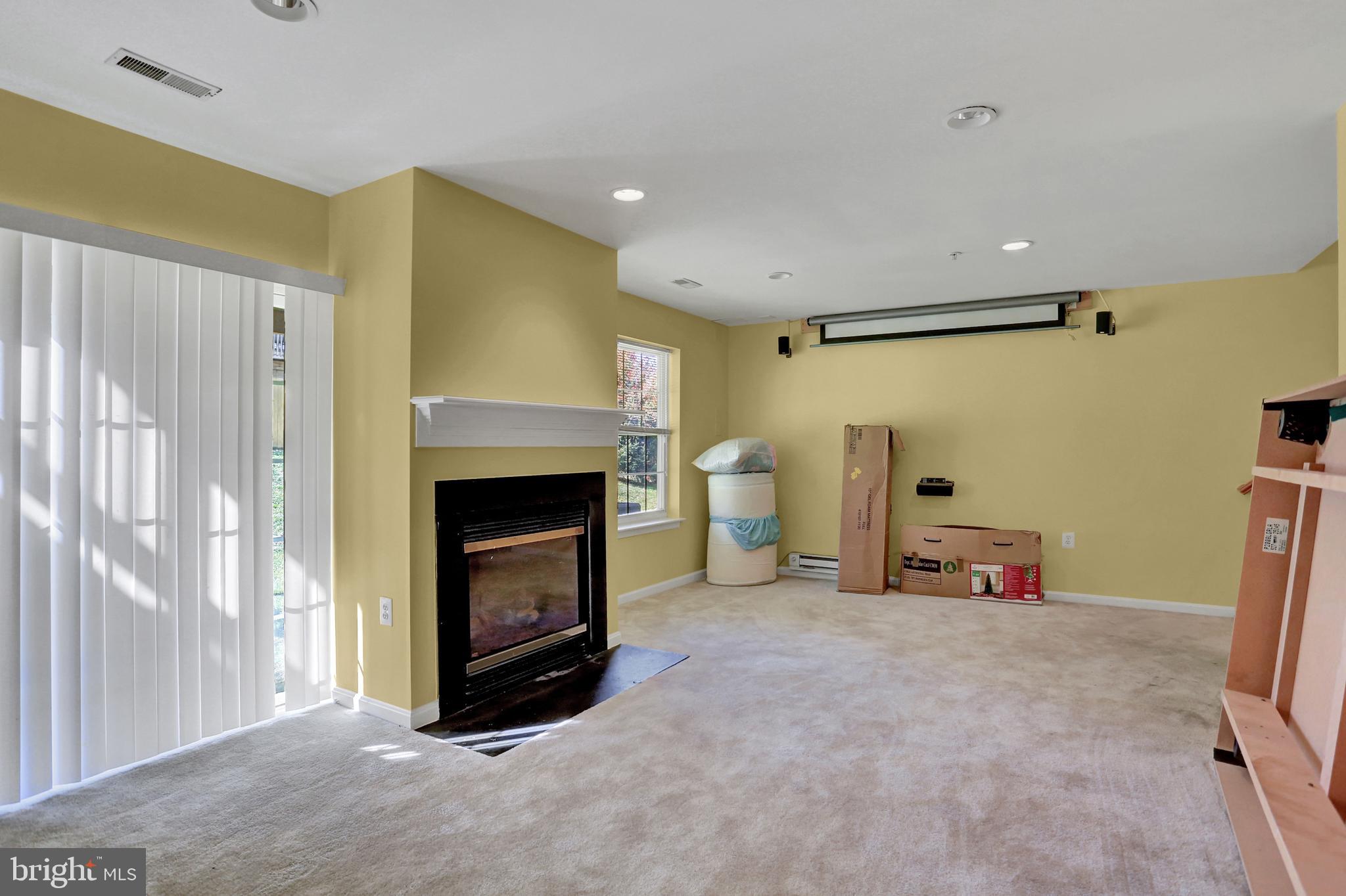 4712 Ashforth Way Owings Mills, MD 21117 - Photo 25 of 38 Gas Fireplace, Walk-out Rec Rm/4th BR