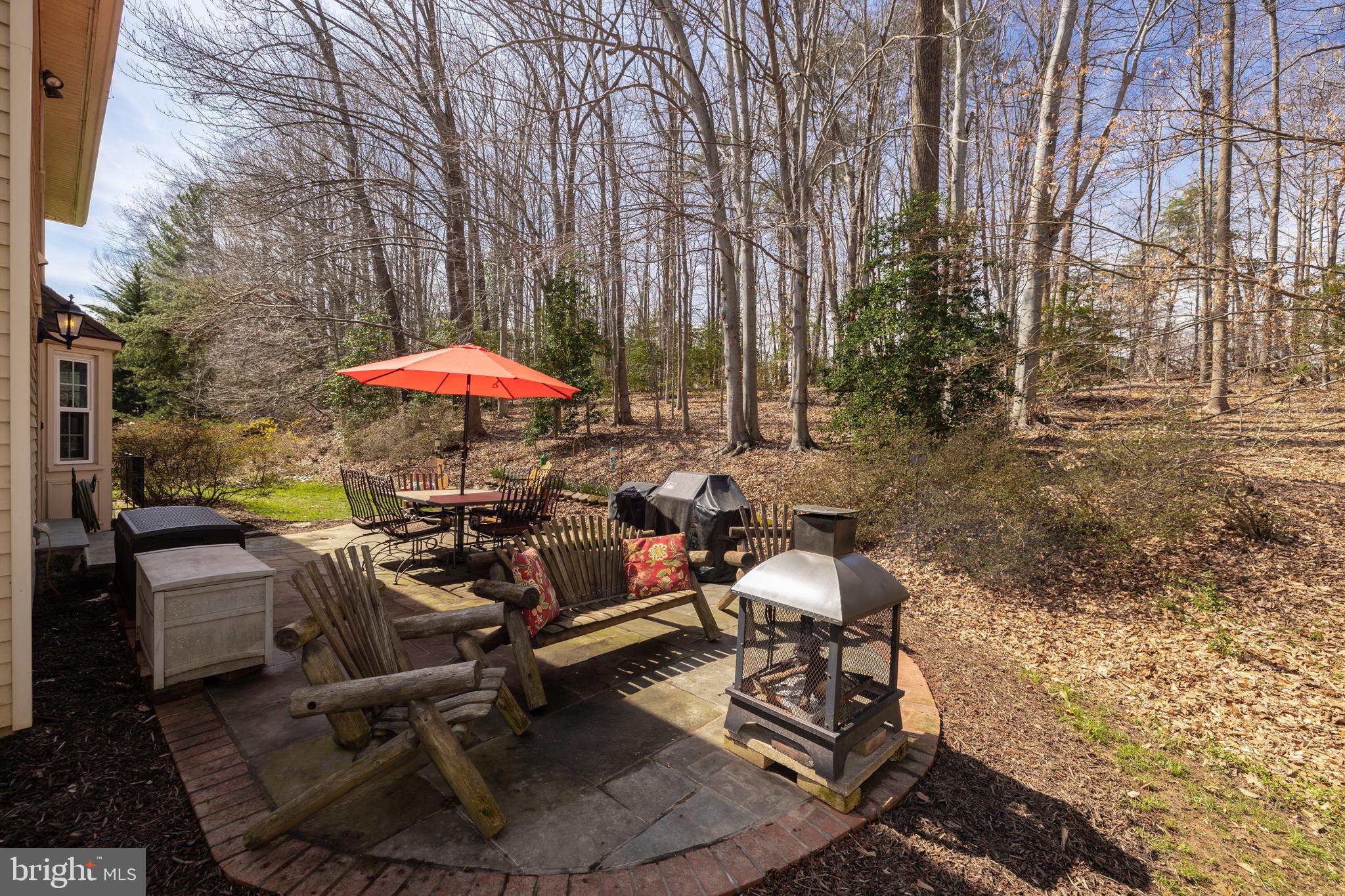 7736 Huntsman Boulevard Springfield, VA 22153 - Photo 62 of 70 Patio overlooks parkland
